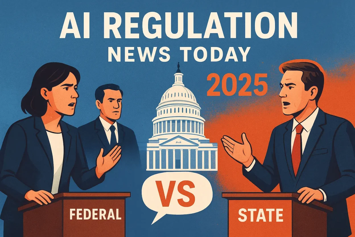 federal and state lawmakers debating new AI regulations in 2025
