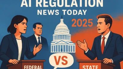 federal and state lawmakers debating new AI regulations in 2025